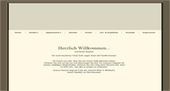 Desktop Screenshot of gaestehaus-dressel.de